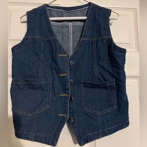 Women’s Denim Vest